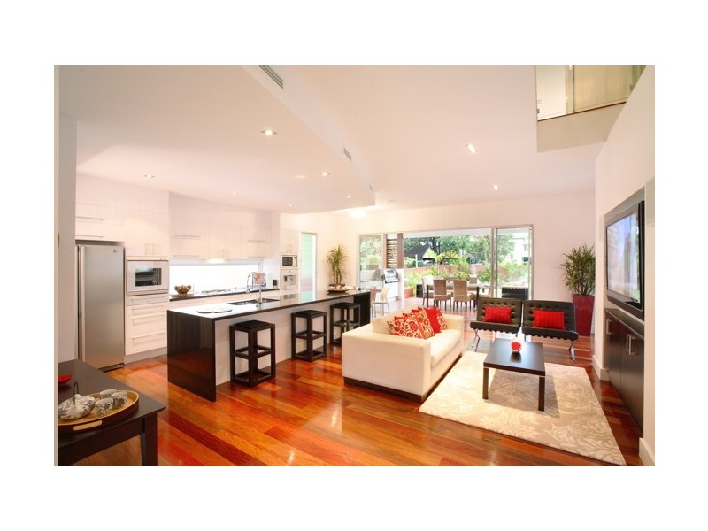 contemporary style living room