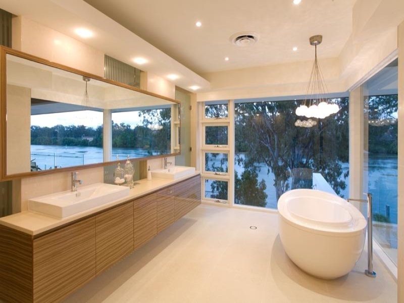 contemporary style bathroom