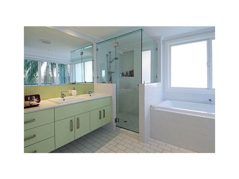 contemporary style bathroom