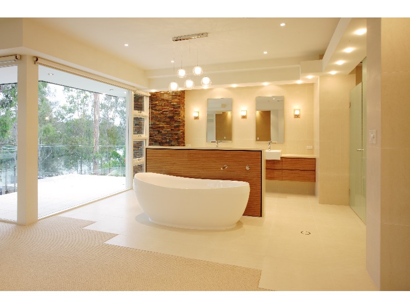 contemporary style bathroom