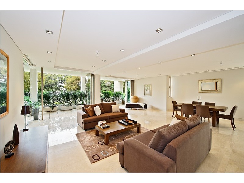 contemporary style living room