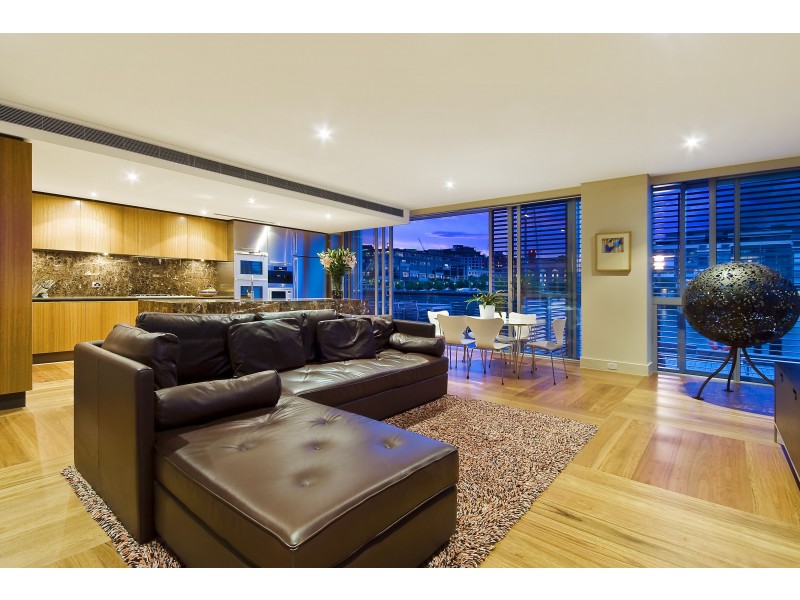 contemporary style living room