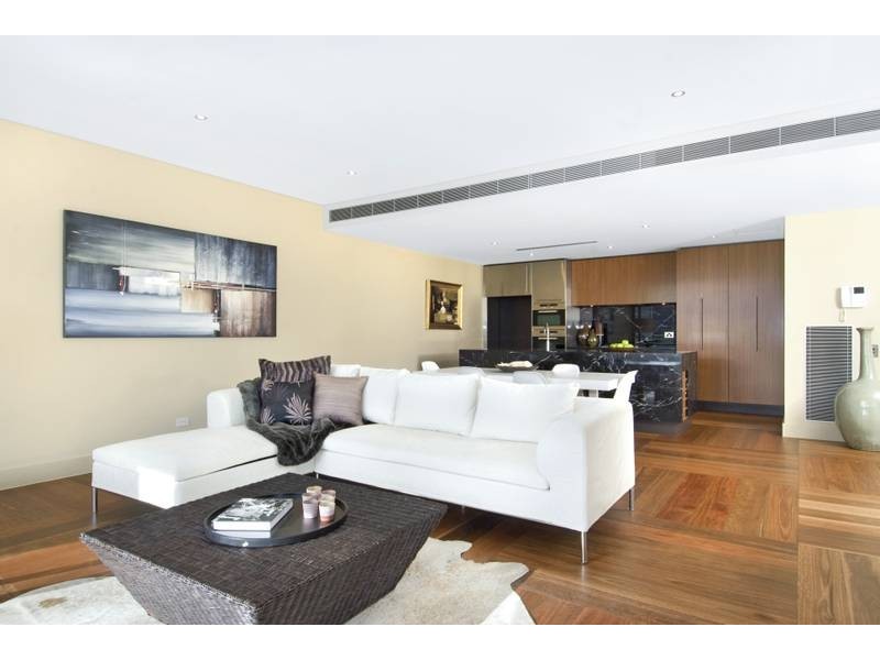 contemporary style living room