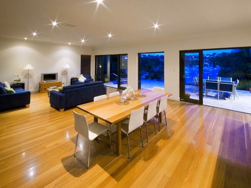 contemporary style living room