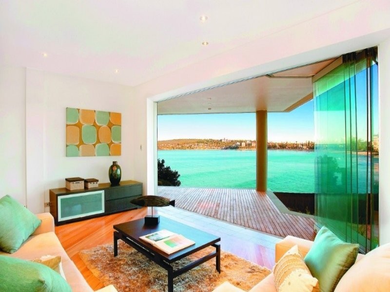 contemporary style living room