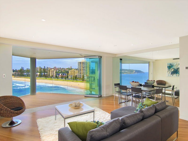 contemporary style living room