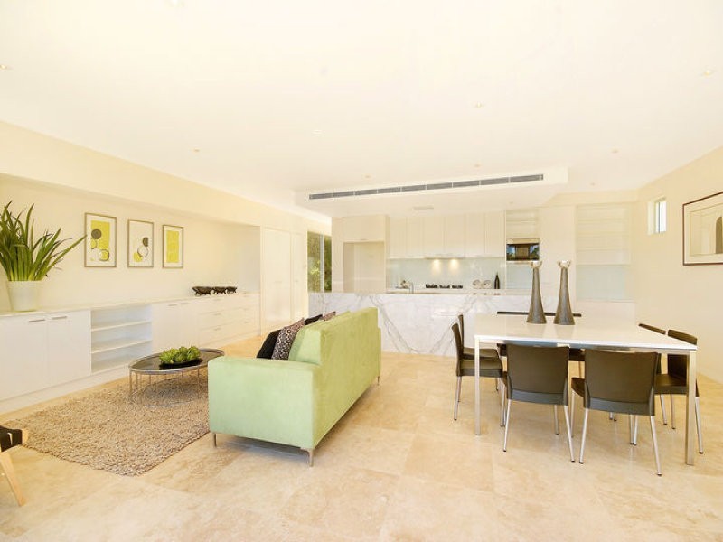 contemporary style living room