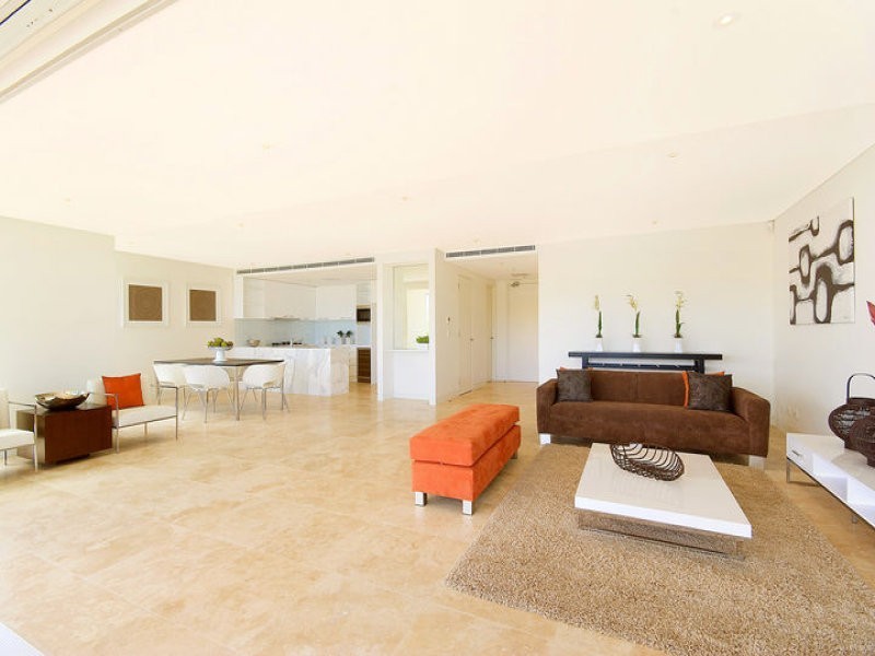 contemporary style living room