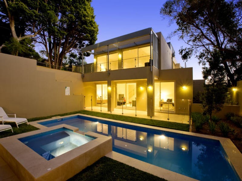 modern garden style landscape