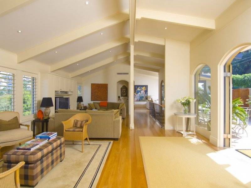 contemporary style living room