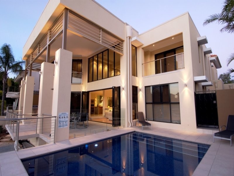 modern garden style landscape