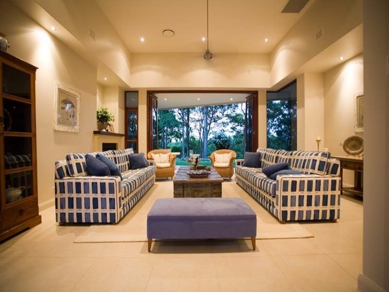 contemporary style living room