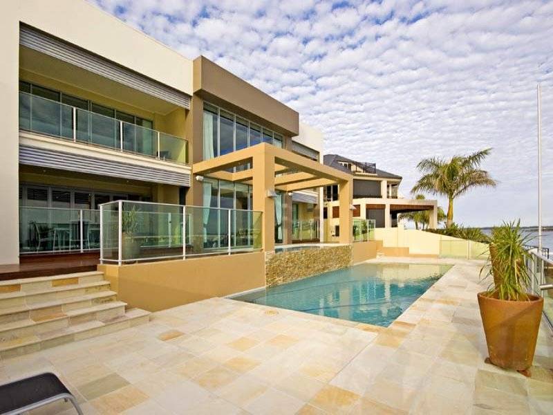 modern garden style landscape