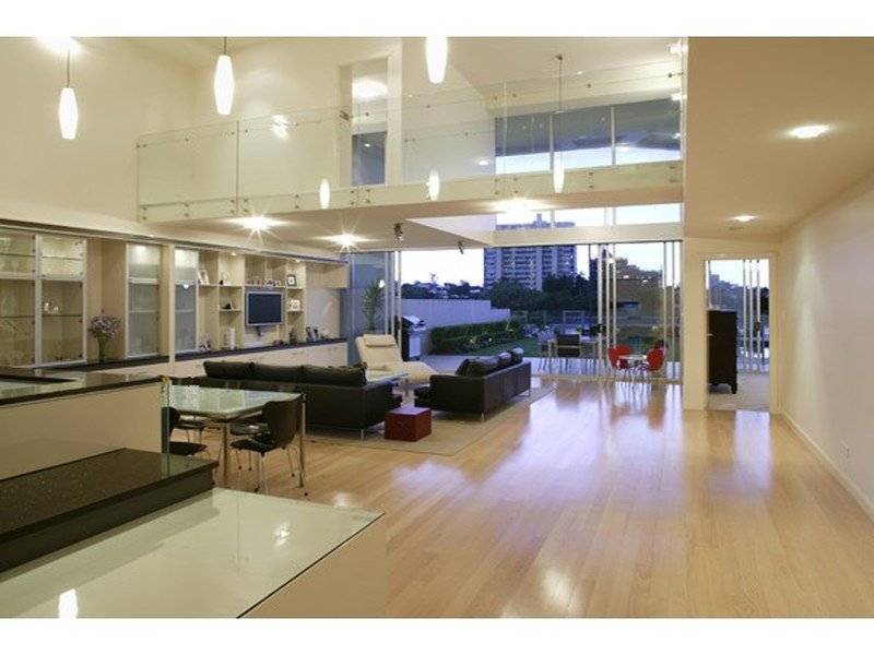 contemporary style living room