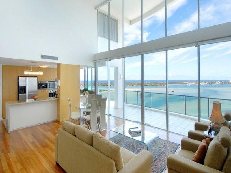 contemporary style living room