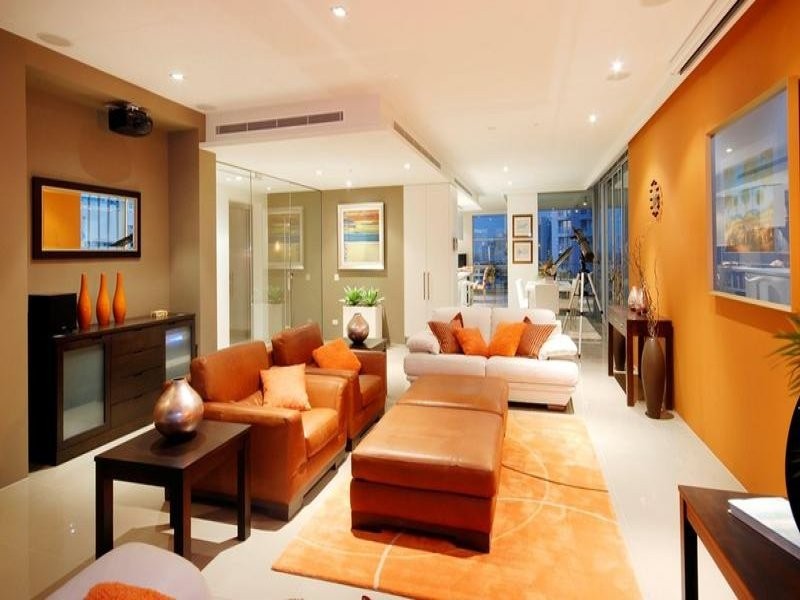 contemporary style living room