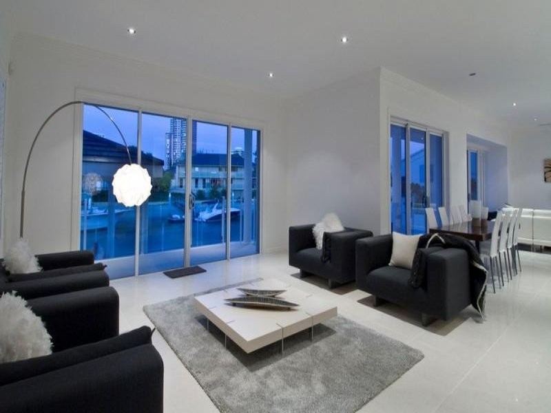 contemporary style living room