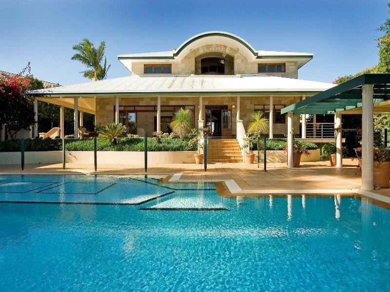 modern garden style landscape