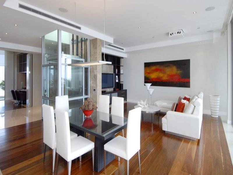 contemporary style living room