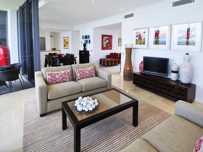 contemporary style living room