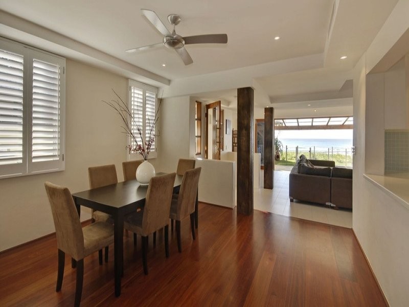 contemporary style dining room