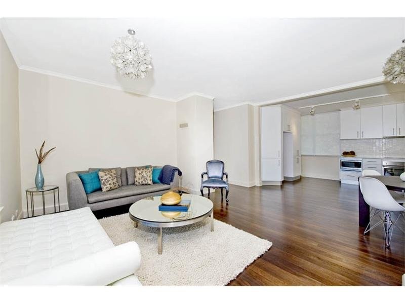 contemporary style living room