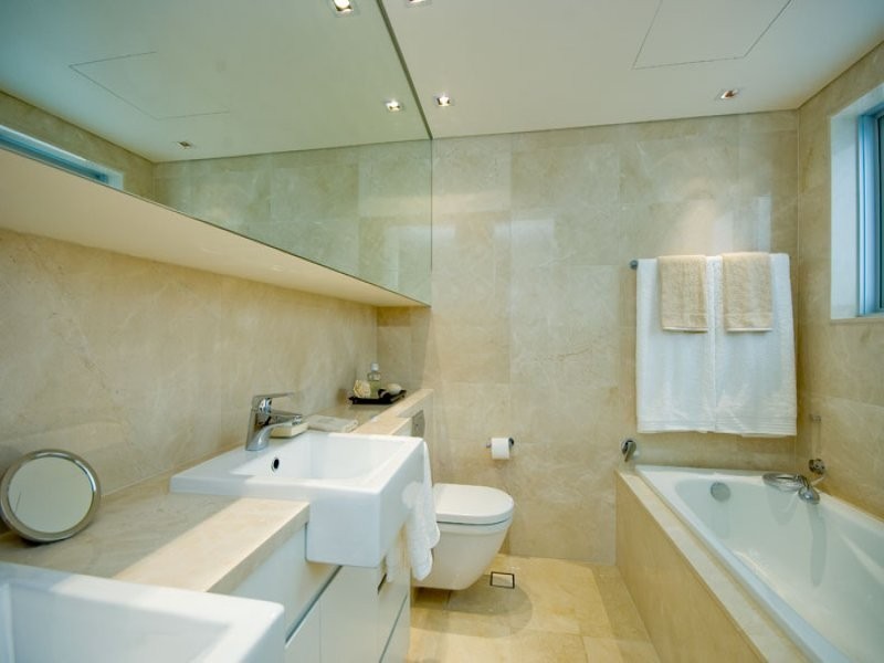 contemporary style bathroom