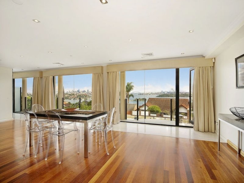 contemporary style dining room