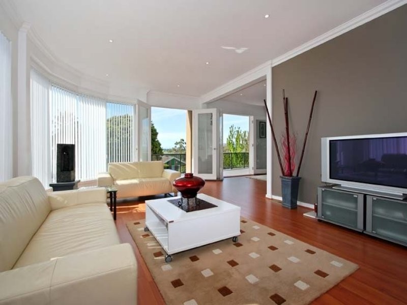 contemporary style living room