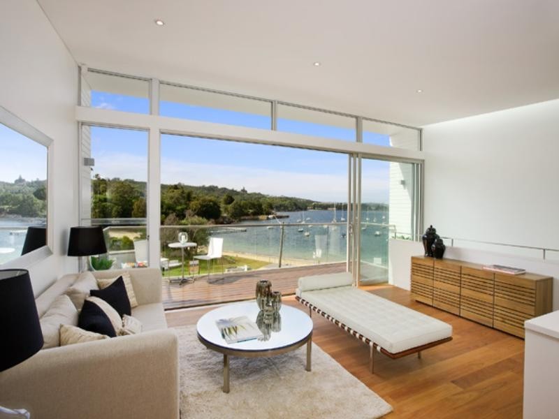 contemporary style living room