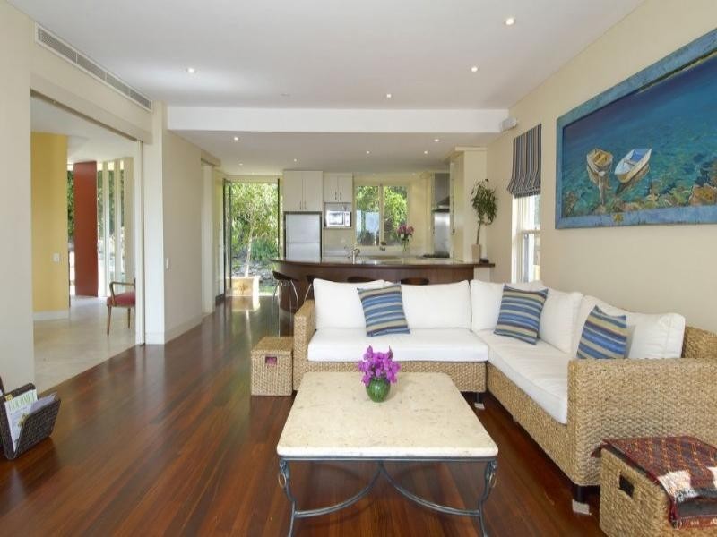 contemporary style living room