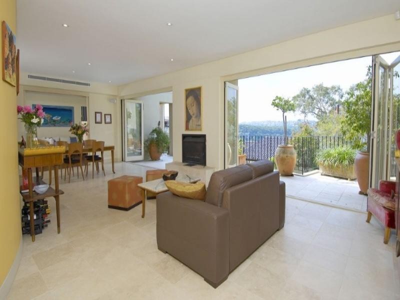 contemporary style living room
