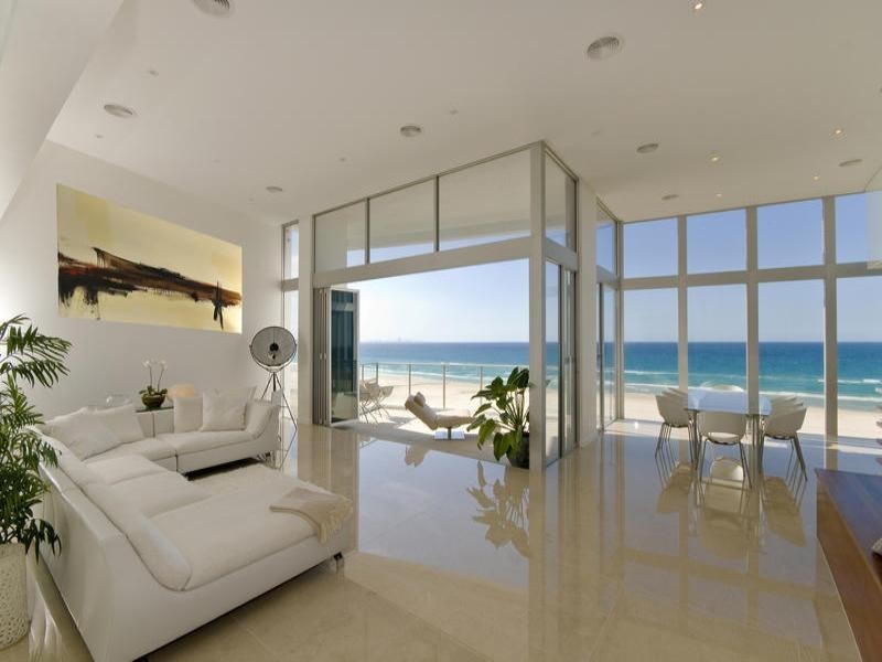 contemporary style living room