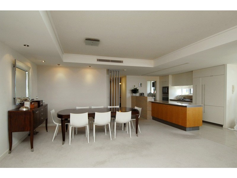 contemporary style dining room