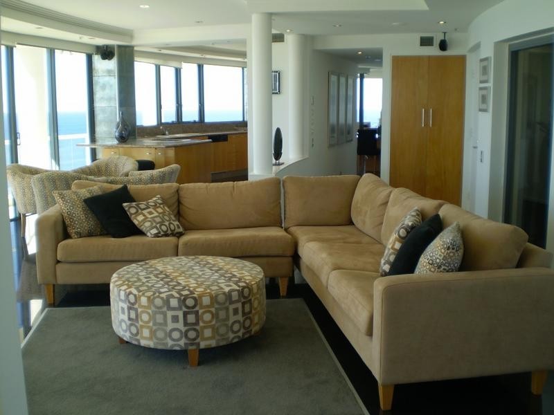 contemporary style living room