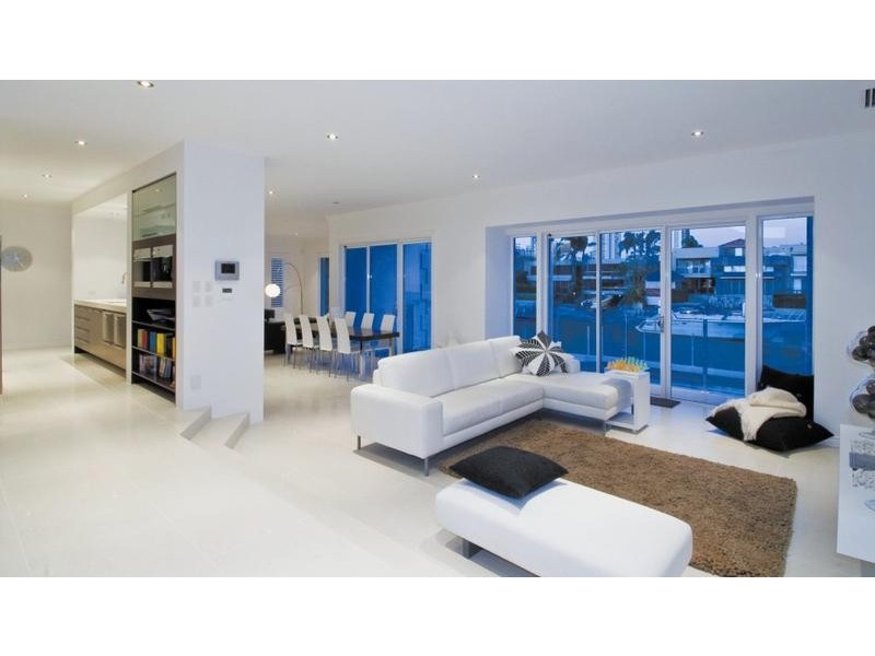 contemporary style living room