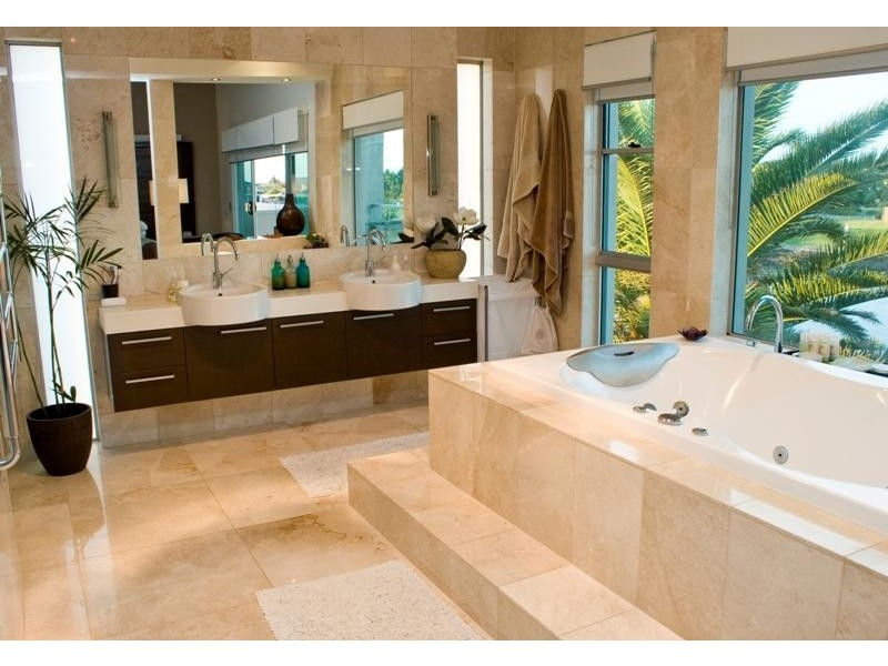 contemporary style bathroom