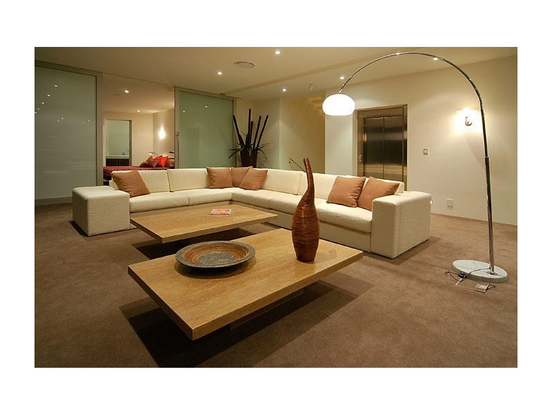 contemporary style living room