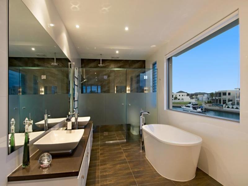contemporary style bathroom