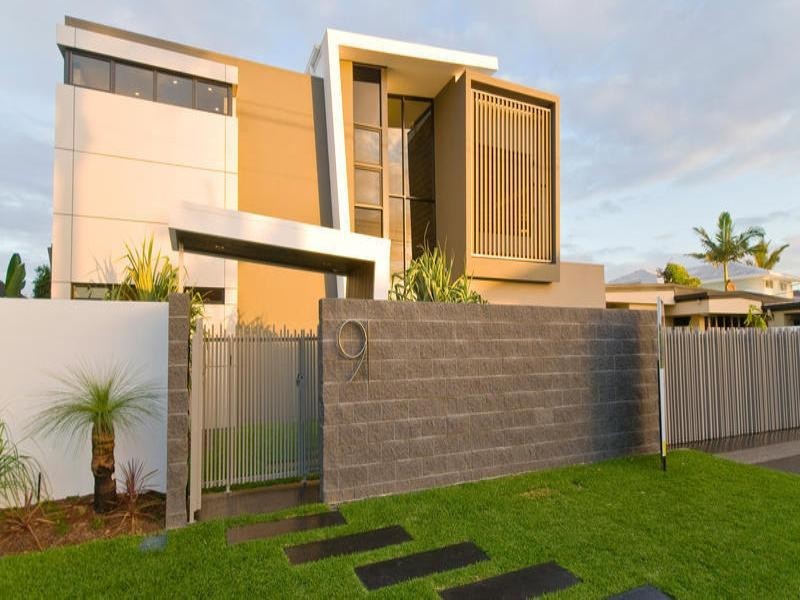 contemporary style facade