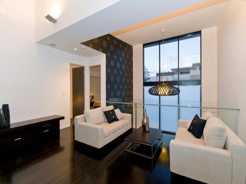 contemporary style living room