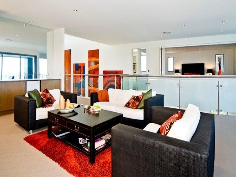 contemporary style living room