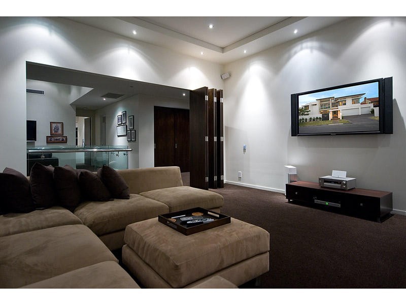 contemporary style living room