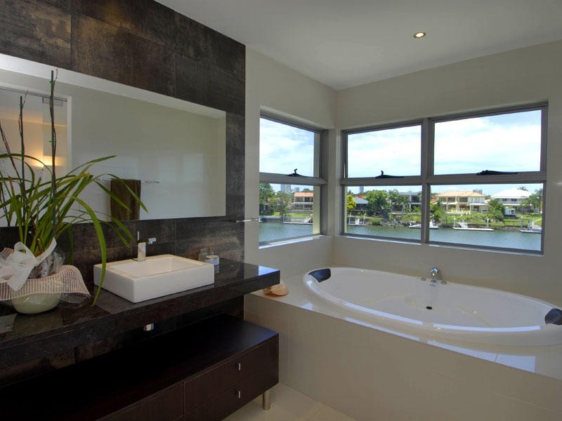 contemporary style bathroom