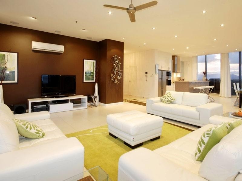 contemporary style living room