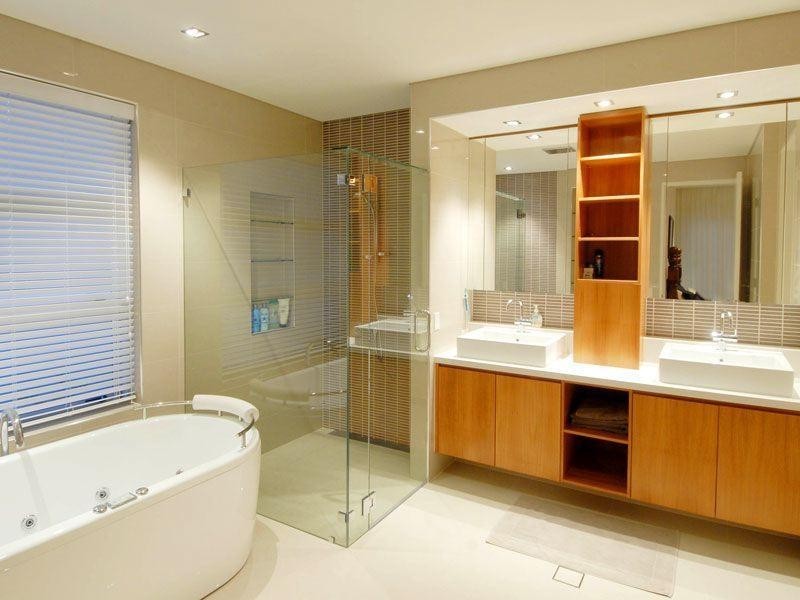 contemporary style bathroom