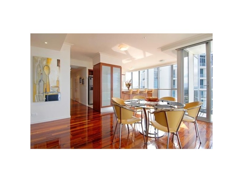 contemporary style dining room