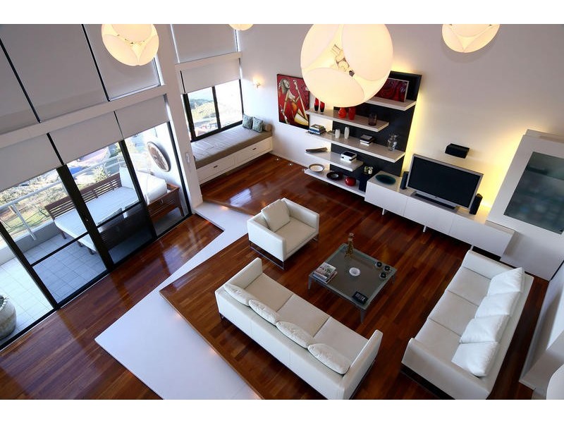 contemporary style living room