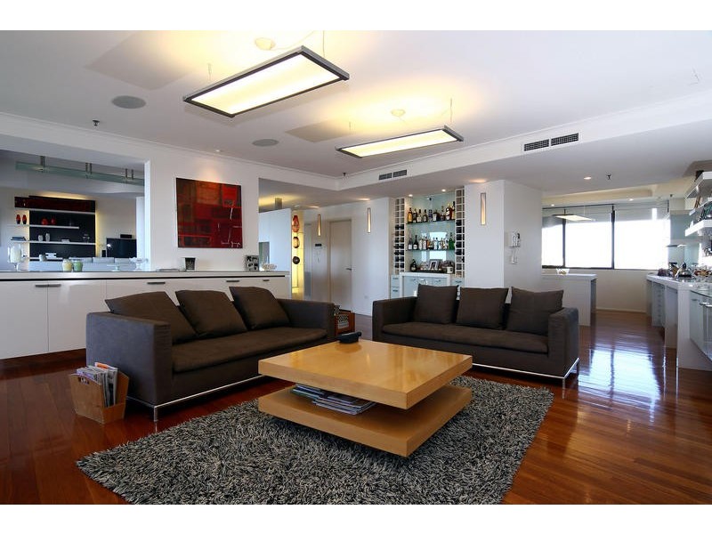 contemporary style living room