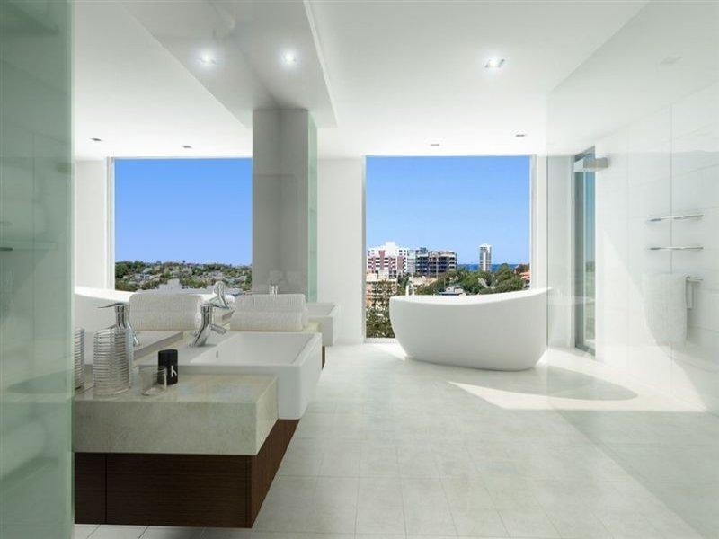 contemporary style bathroom